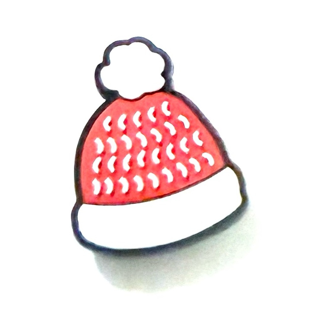 (10 for $16) Christmas Hat Croc Charm Shoe Charm Jibbit Disney Croc Charms